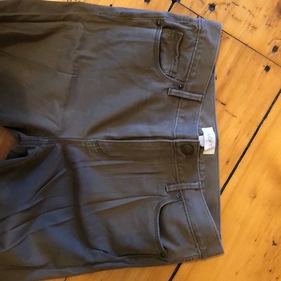 Olive Stretch skinny pant - Picture 2 of 4